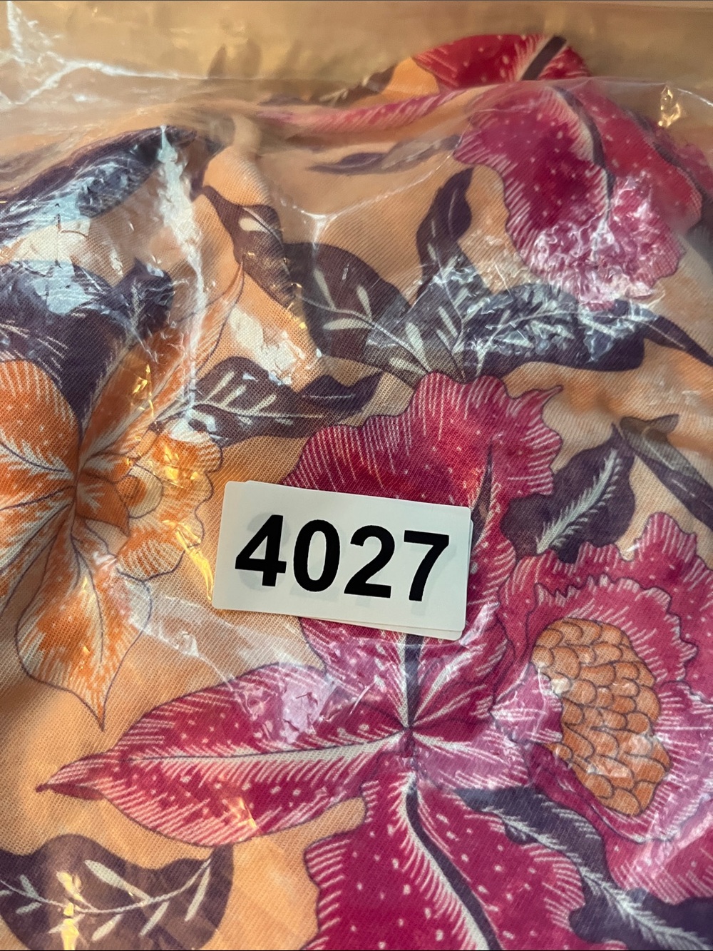 Old Navy Boho Floral Wide Leg Pants Large Pink Orange Vacation Resort Beach - Picture 8 of 8